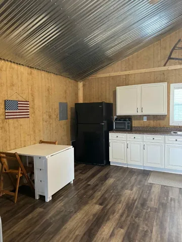 a room with a table and chair