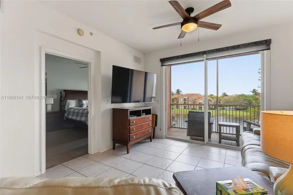 a view of a livingroom with furniture