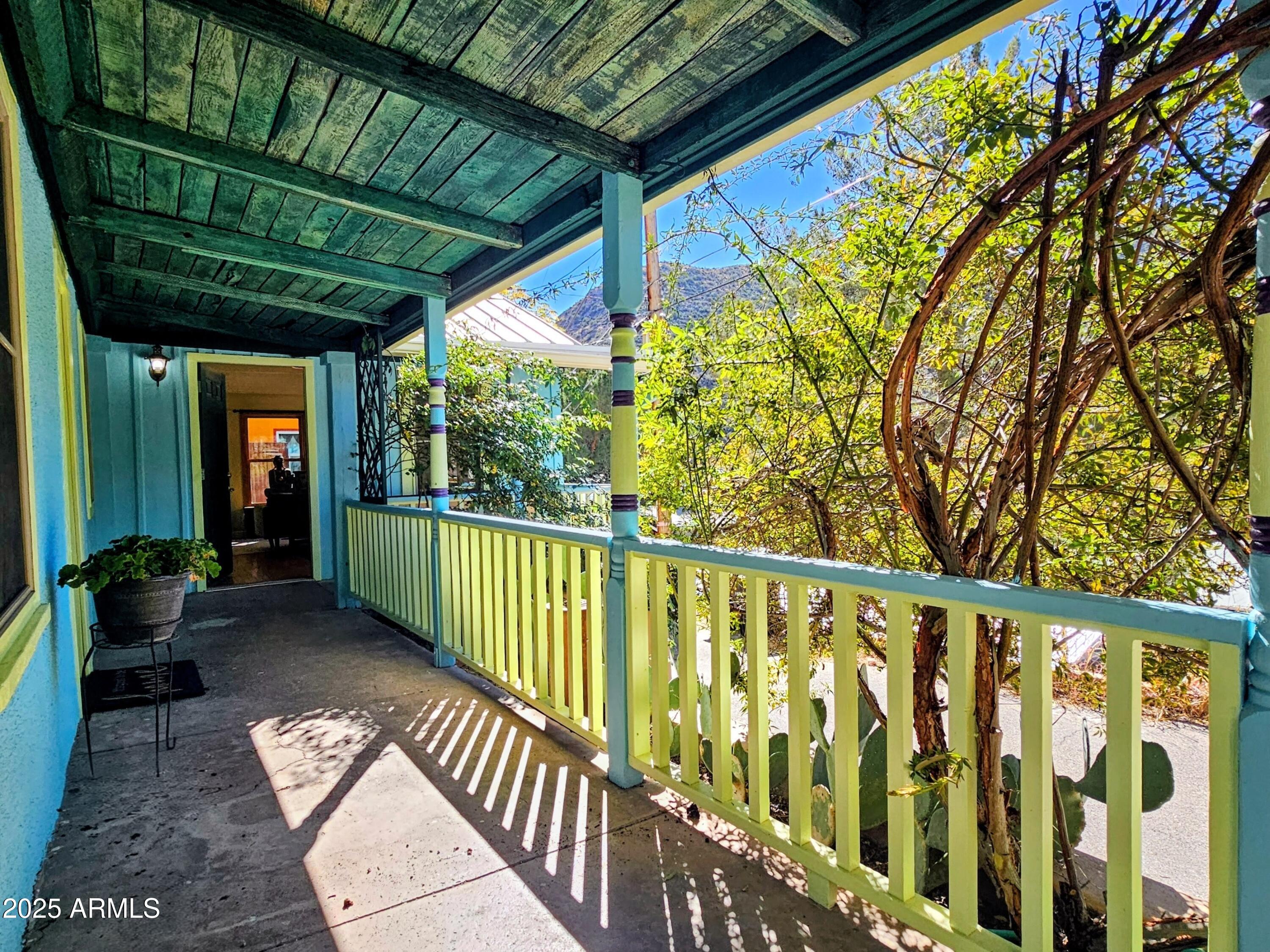 79 Ok Street Bisbee, AZ 85603 - Photo 31 of 33 a view of a porch with furniture