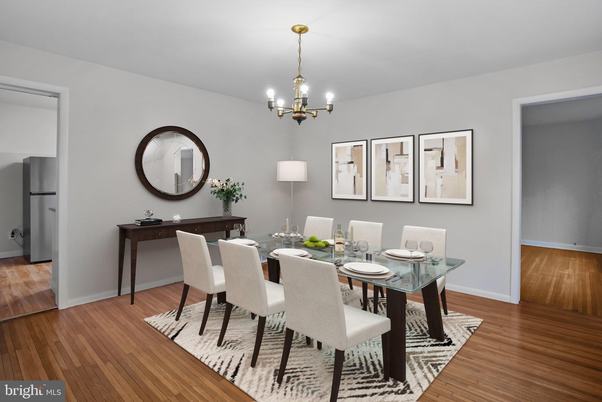 3911 Byron Road Huntingdon Valley, PA 19006 - Photo 9 of 44 Dining Room (Staged)