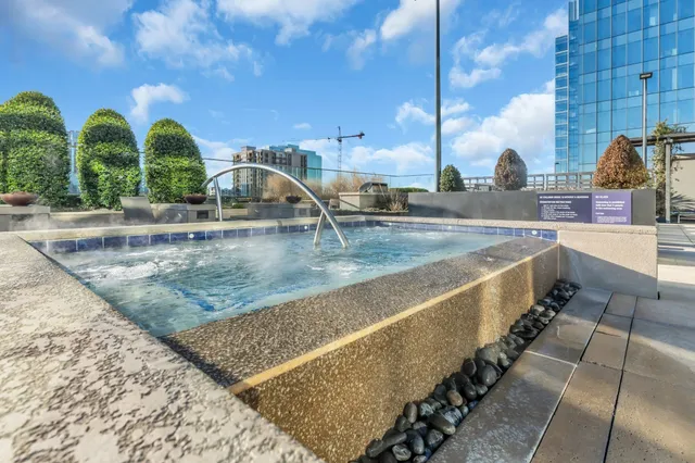 a view of outdoor space with seating area