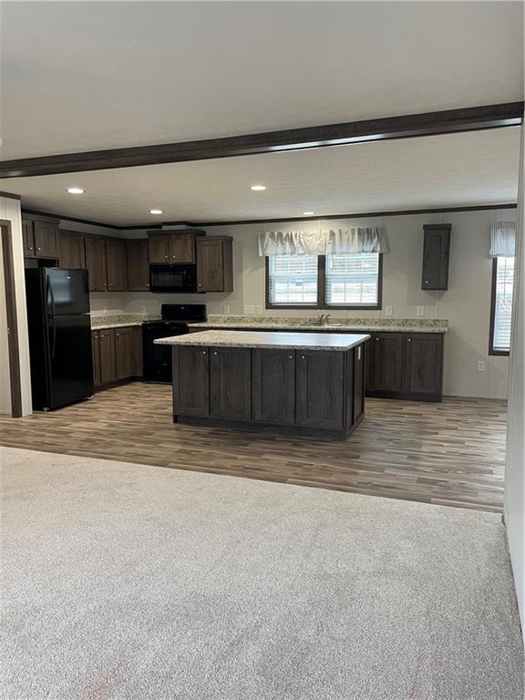 1328 Hidden Valley Road Bulger, PA 15019 - Photo 3 of 15 a large kitchen with kitchen island a sink stainless steel appliances and cabinets