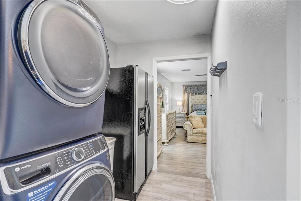 4710 Stearns Road Valrico, FL 33596 - Photo 26 of 63 a view of a hallway with washer and dryer