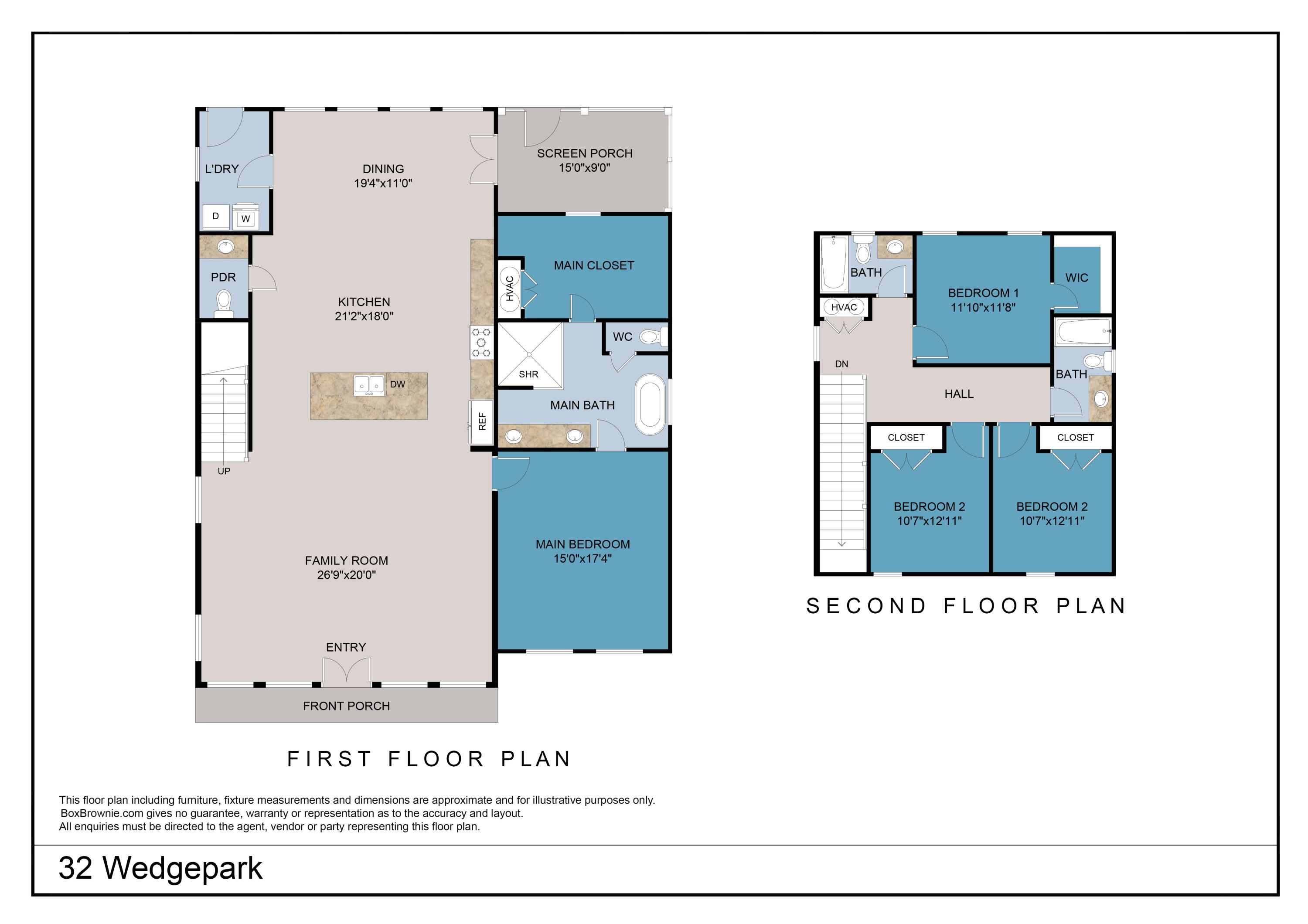 32 Wedgepark Road Charleston, SC 29407 - Photo 47 of 47 Floor Plans