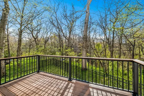 a view of a roof deck