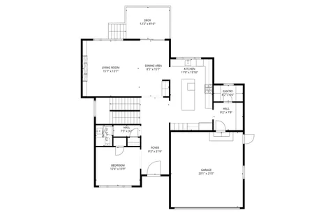 a picture of floor plan