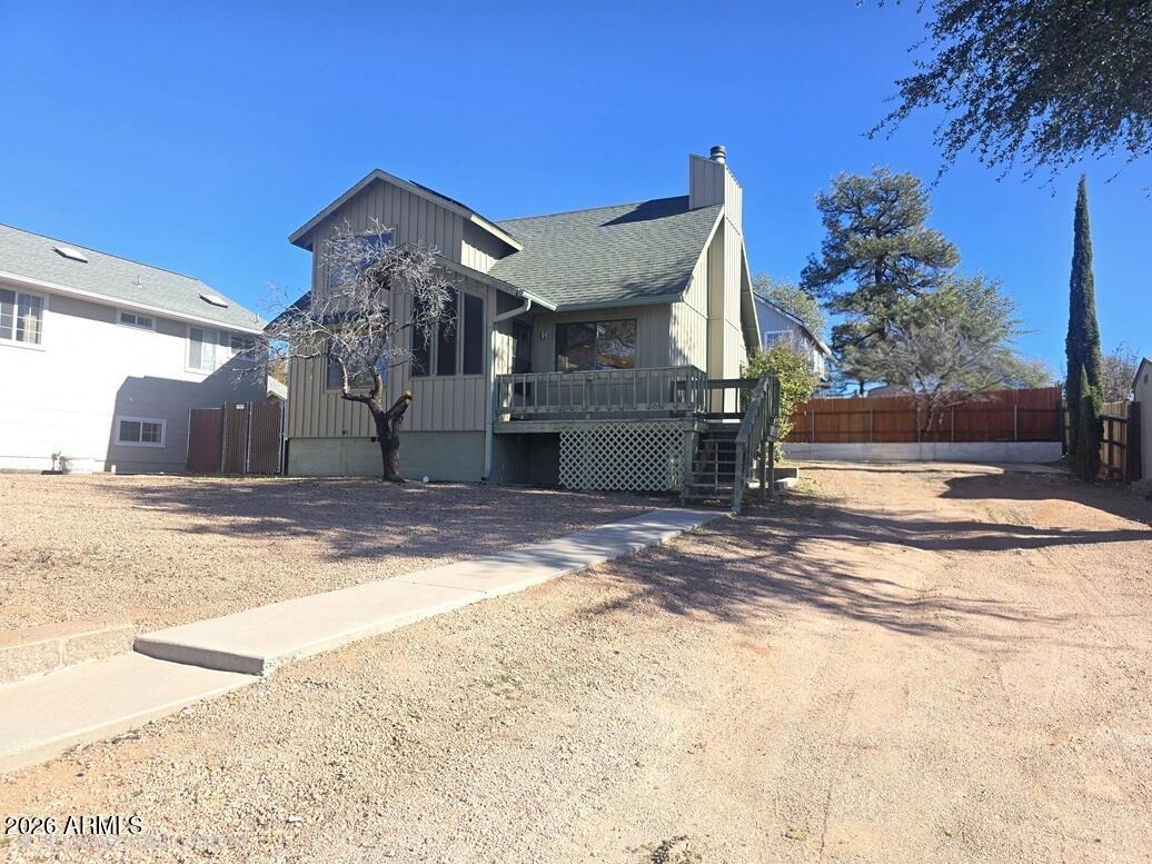 103 South Mc Lane Road Payson, AZ 85541 - Photo 20 of 26 a view of a house with a snow on the road