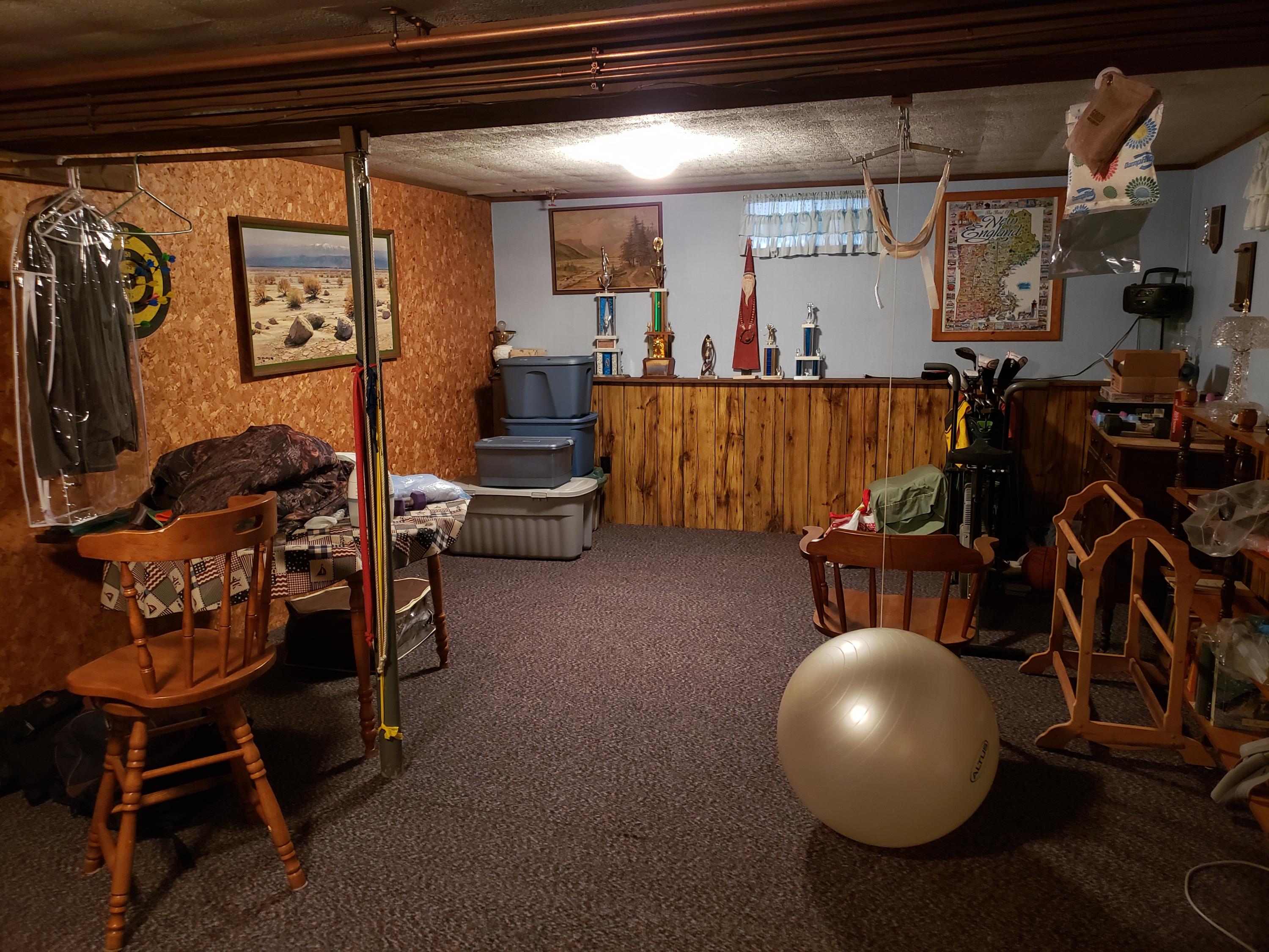 13 White's Corner Road Livermore, ME 04253 - Photo 25 of 28 Family room in basement.