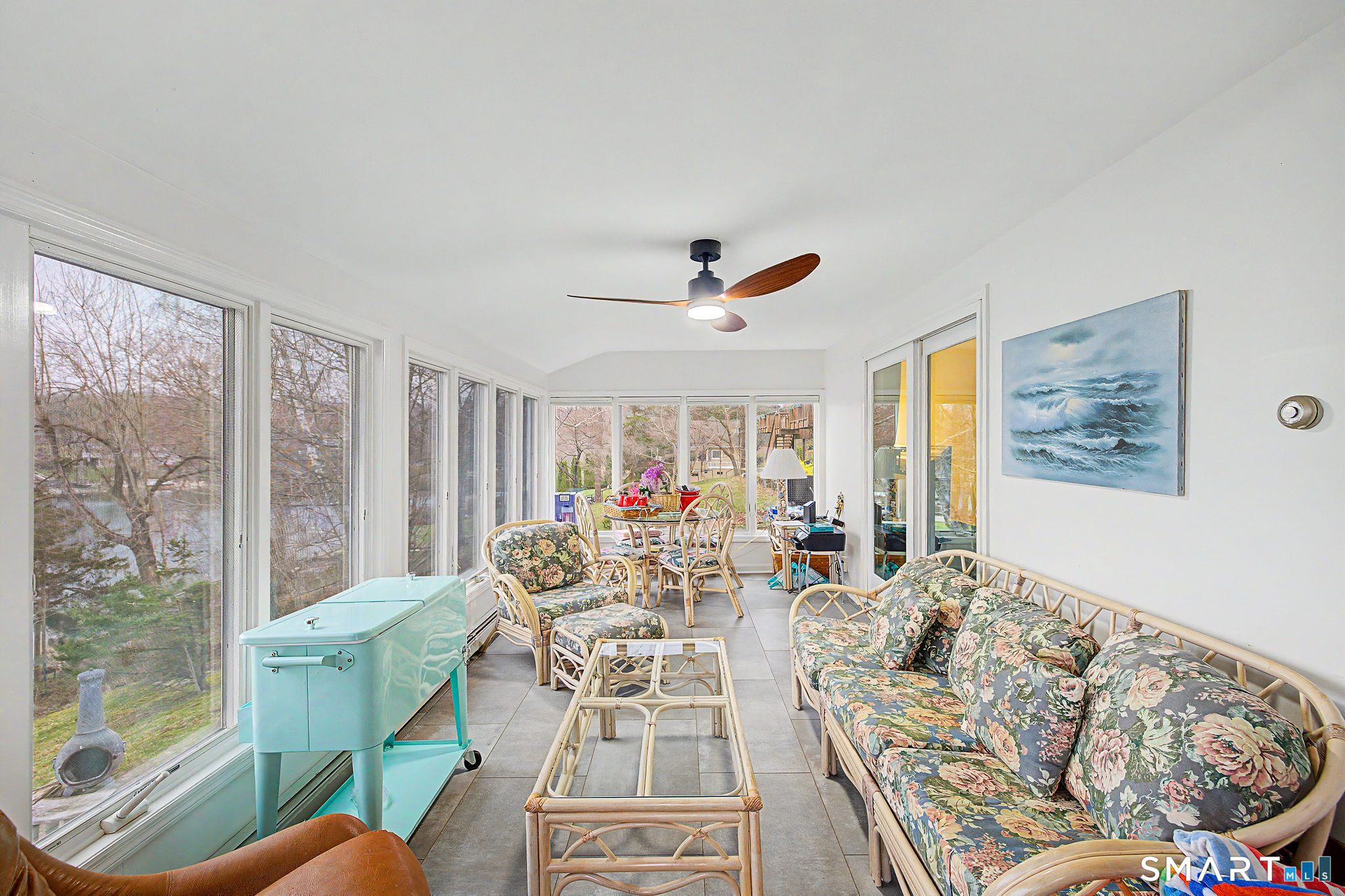 14 Shore Road Danbury, CT 06811 - Photo 15 of 30 a living room with furniture and a large window