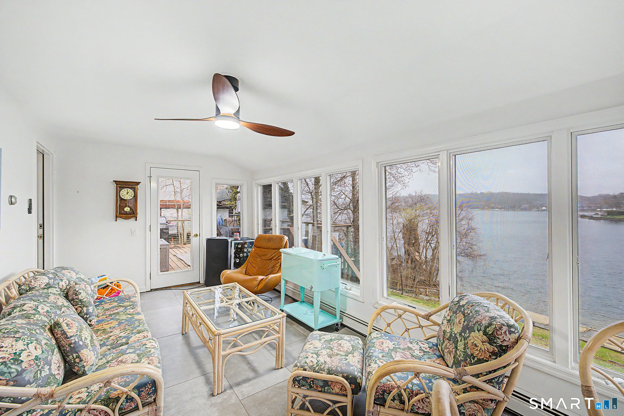 14 Shore Road Danbury, CT 06811 - Photo 16 of 30 a living room with furniture and floor to ceiling window