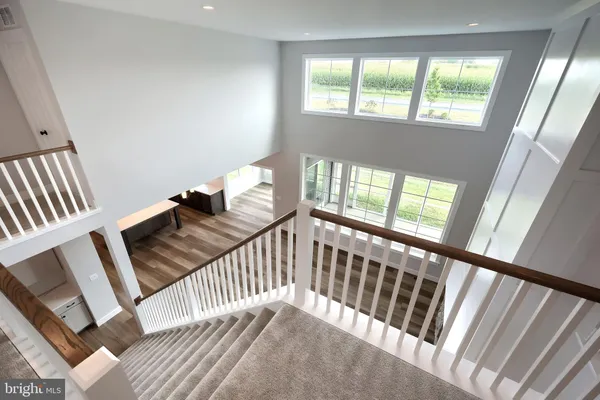 a view of a balcony
