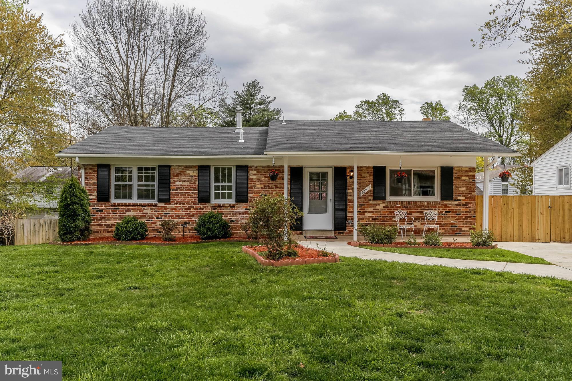 1321 Gresham Road Silver Spring, MD 20904 - Photo 1 of 30 a front view of house with a garden