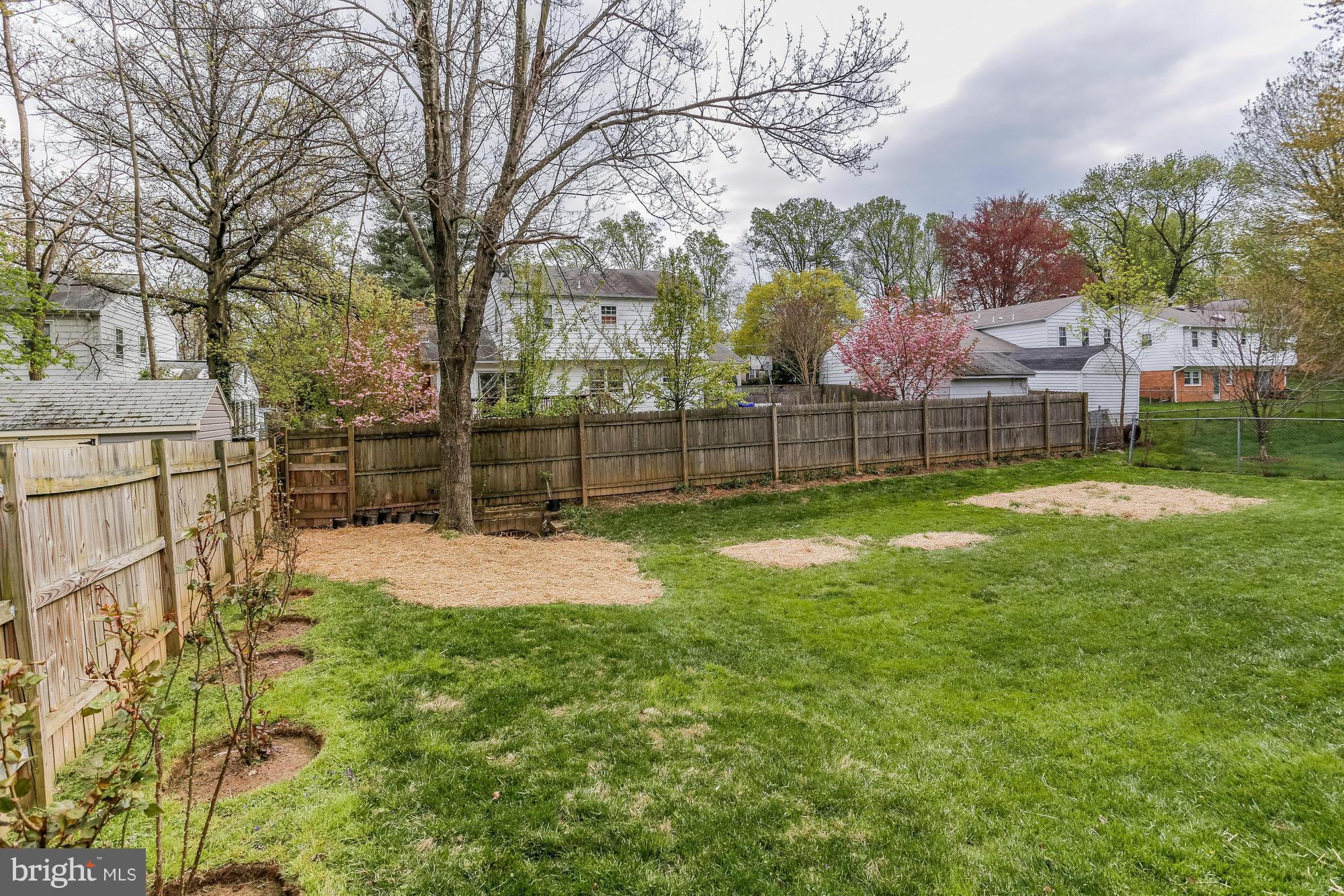 1321 Gresham Road Silver Spring, MD 20904 - Photo 30 of 30 a view of backyard with swimming pool and outdoor seating