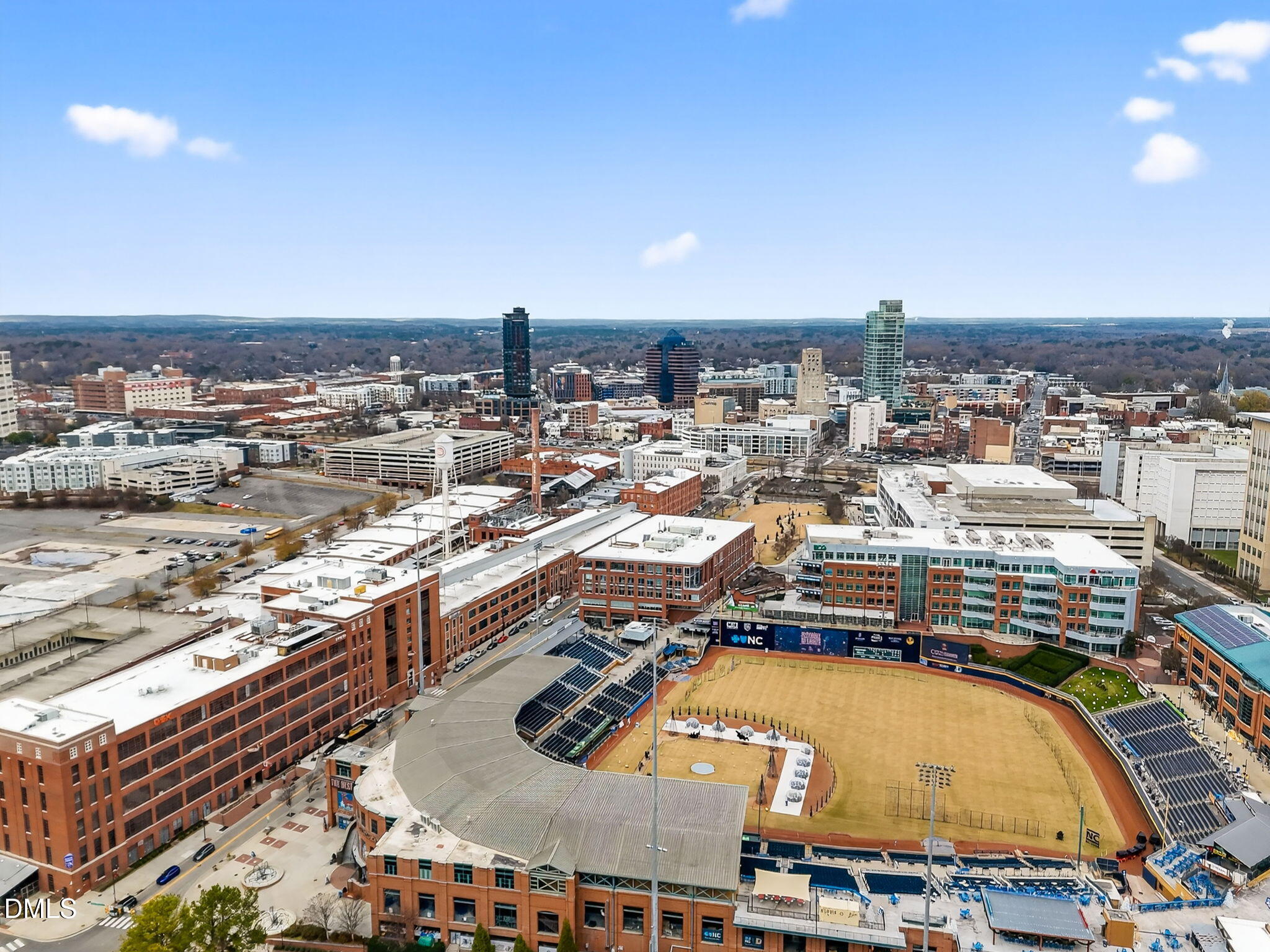 1900 Angier Avenue Durham, NC 27703 - Photo 14 of 14 an aerial view of residential houses with outdoor space