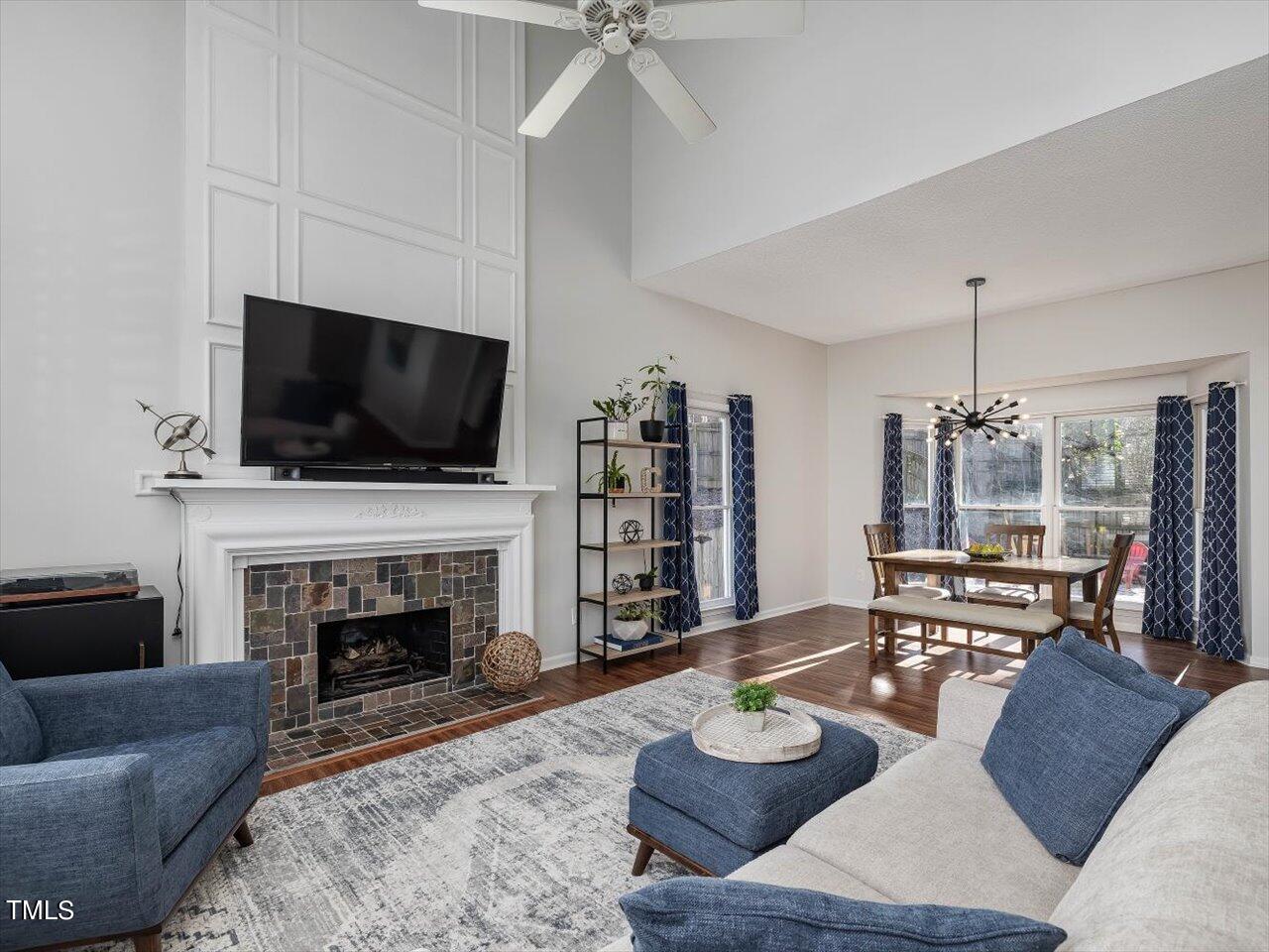 8104 Greywinds Drive Raleigh, NC 27615 - Photo 5 of 40 10-Living Room