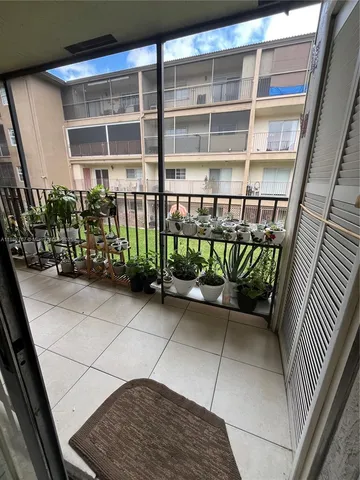 a view of front door