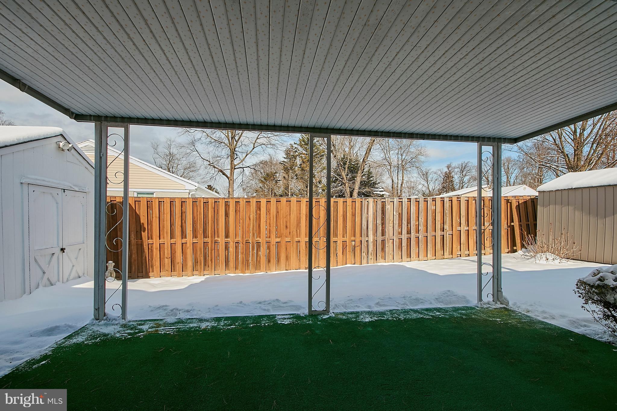 7311 Floyd Avenue Springfield, VA 22150 - Photo 28 of 33 Covered Patio off Living Room