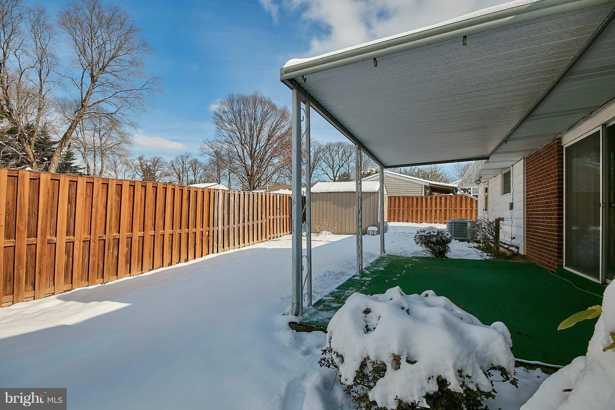 7311 Floyd Avenue Springfield, VA 22150 - Photo 29 of 33 Privacy fence and 2 sheds