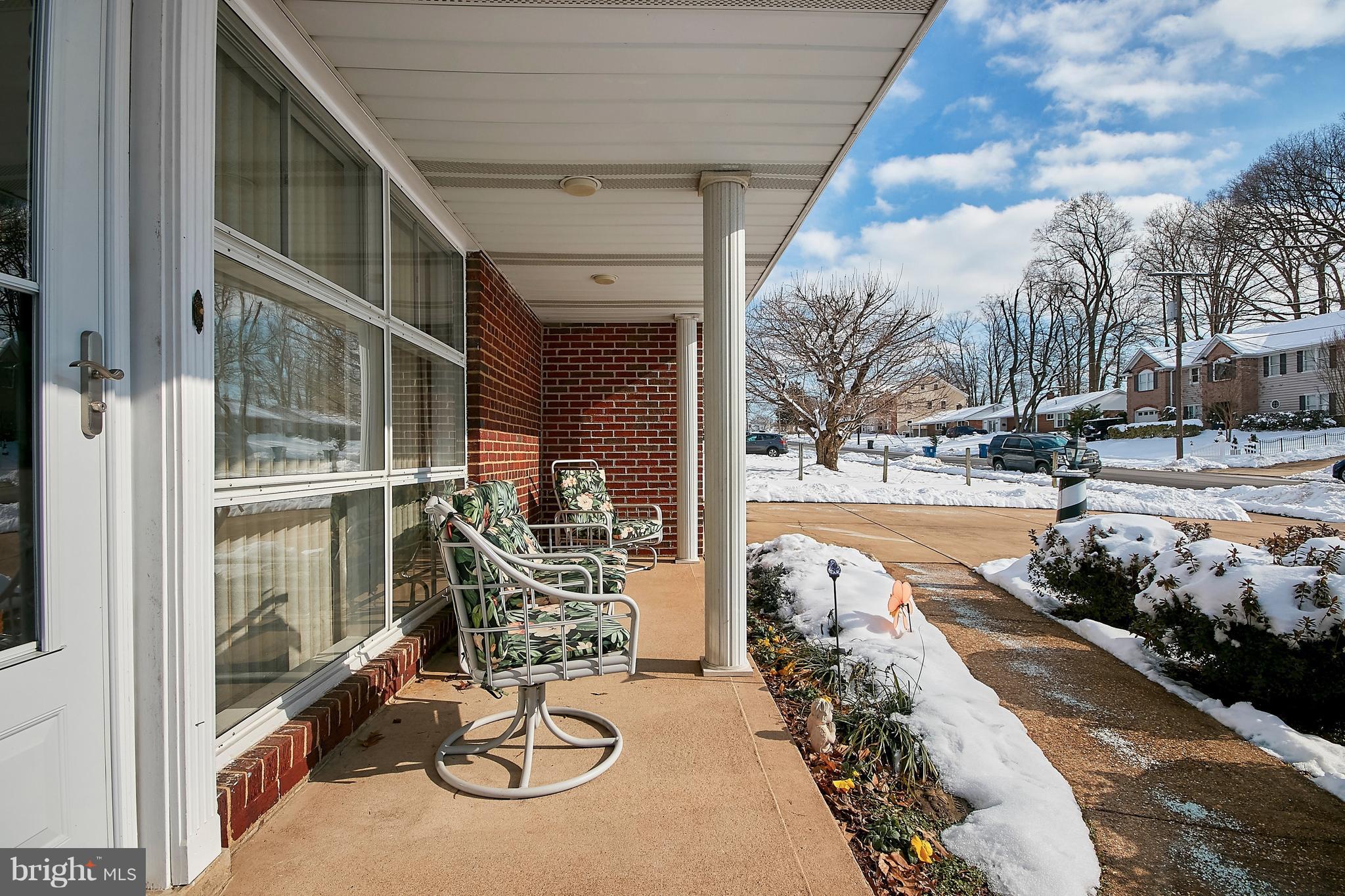 7311 Floyd Avenue Springfield, VA 22150 - Photo 4 of 33 Covered Front Porch