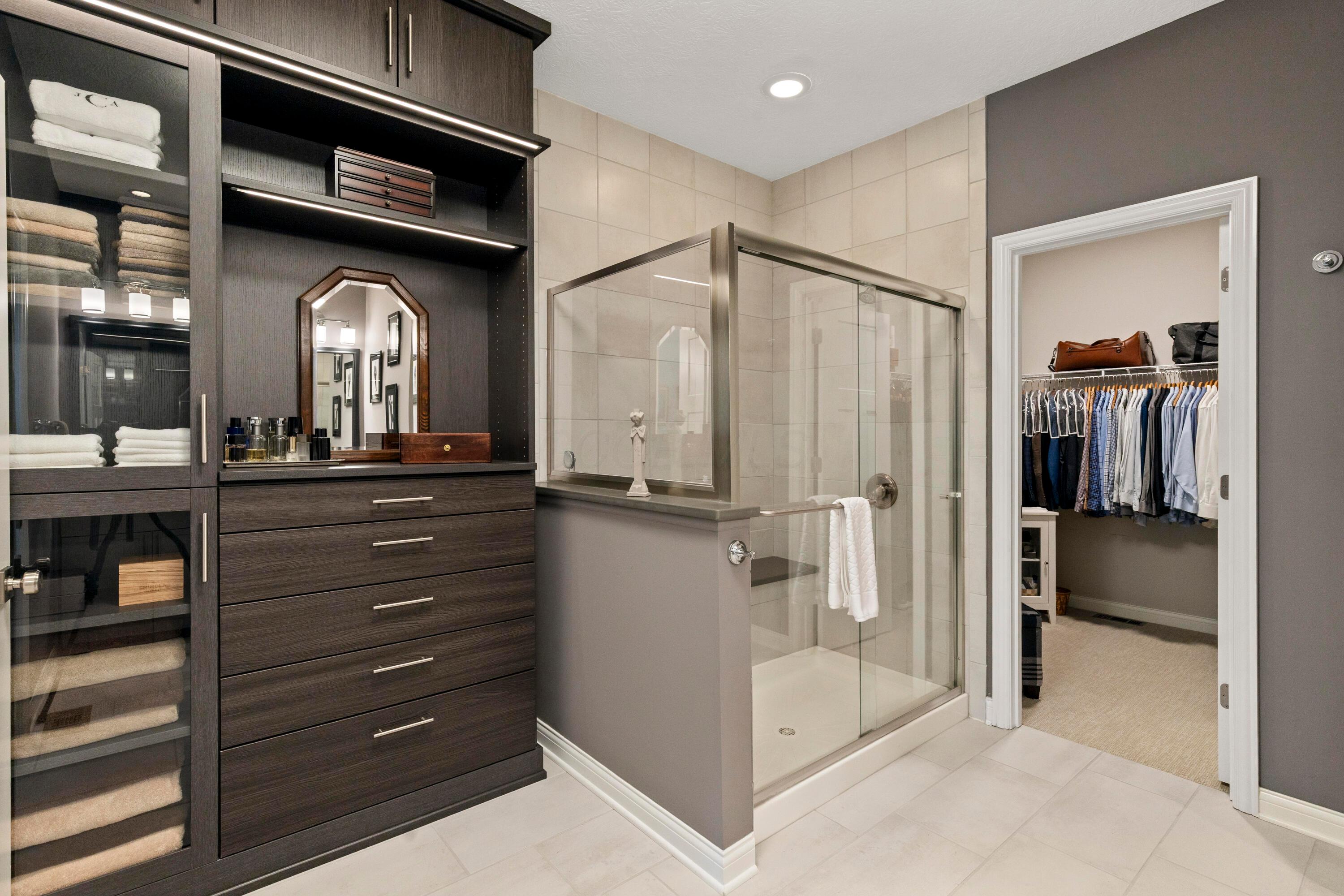 3604 Whispering Pines Road Delaware, OH 43015 - Photo 47 of 58 Upgraded shower in owner's EnSuite retreat,