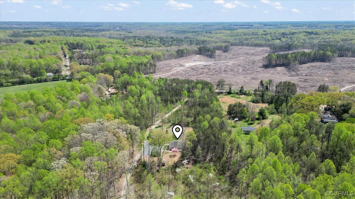 312 Clinton Road Cumberland, VA 23040 - Photo 29 of 29 Bird's eye view