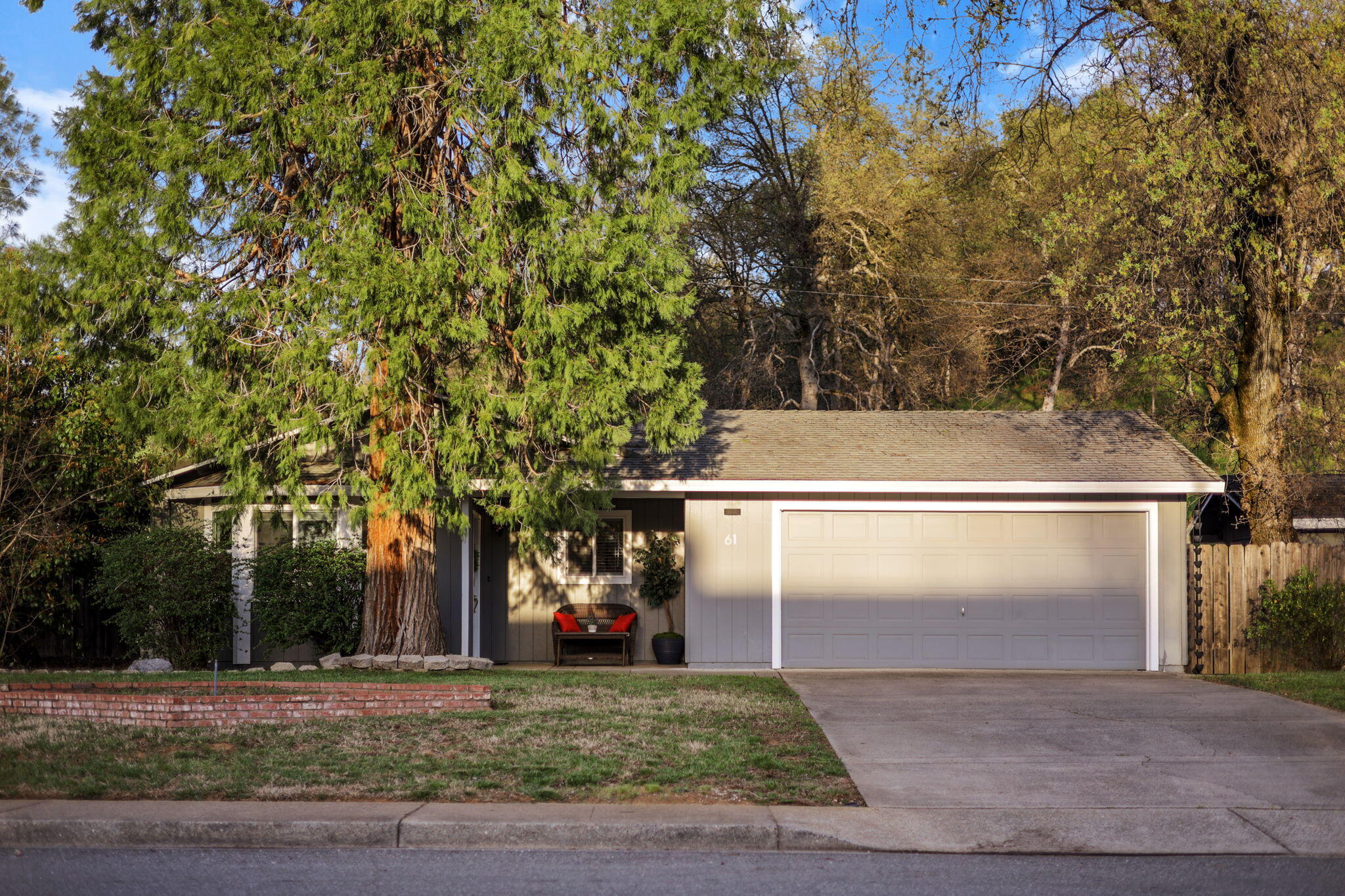 61 Tidmore Lane Redding, CA 96003 - Photo 1 of 38 a view of a garage