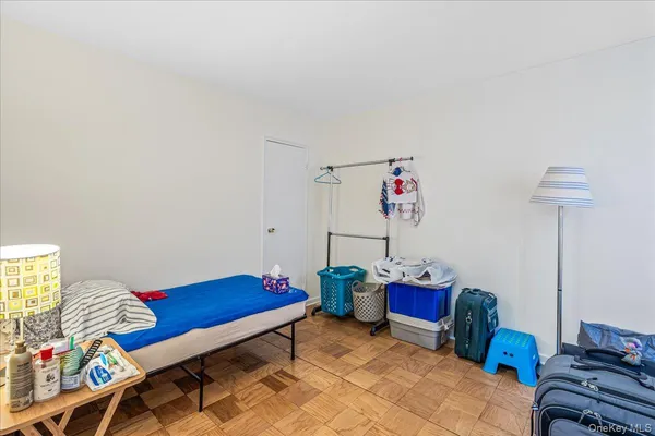a room with furniture and a window