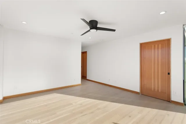 an aerial view of residential building with parking space