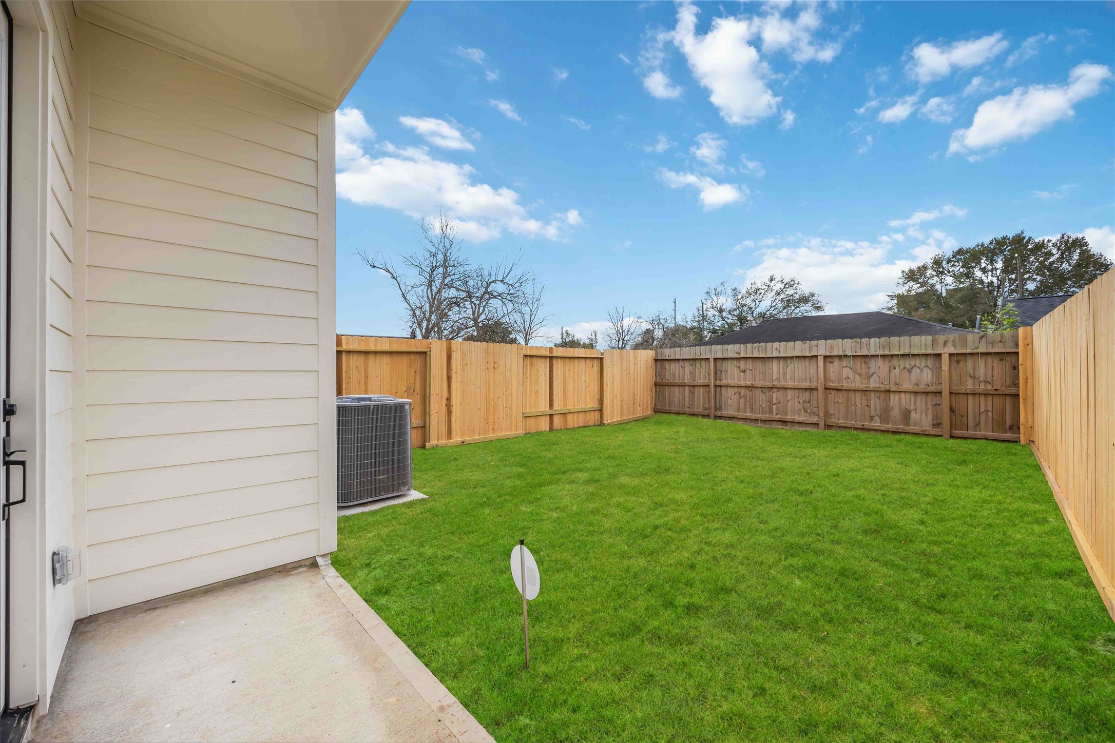 3528 Amos Street Houston, TX 77021 - Photo 29 of 30 a view of yard with swimming pool and wooden fence