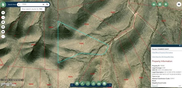 $9,000 | 70342 Tbd 20 Acres, Sierra Blanca, TX 79851