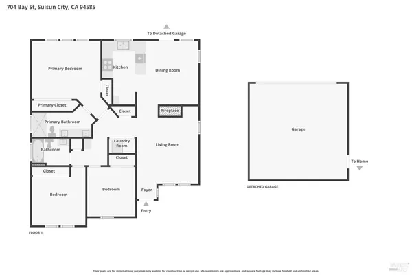 $538,500 | 704 Bay Street, Suisun City, CA 94585