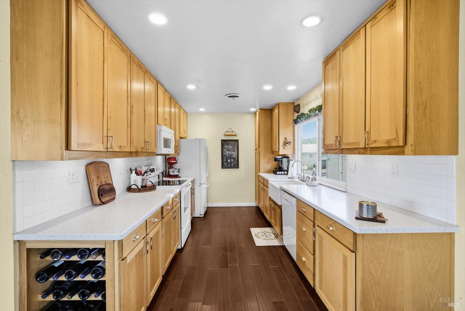 1380 Steele Canyon Road Napa, CA 94558 - Photo 13 of 45 Updated kitchen with handmade cabinets!