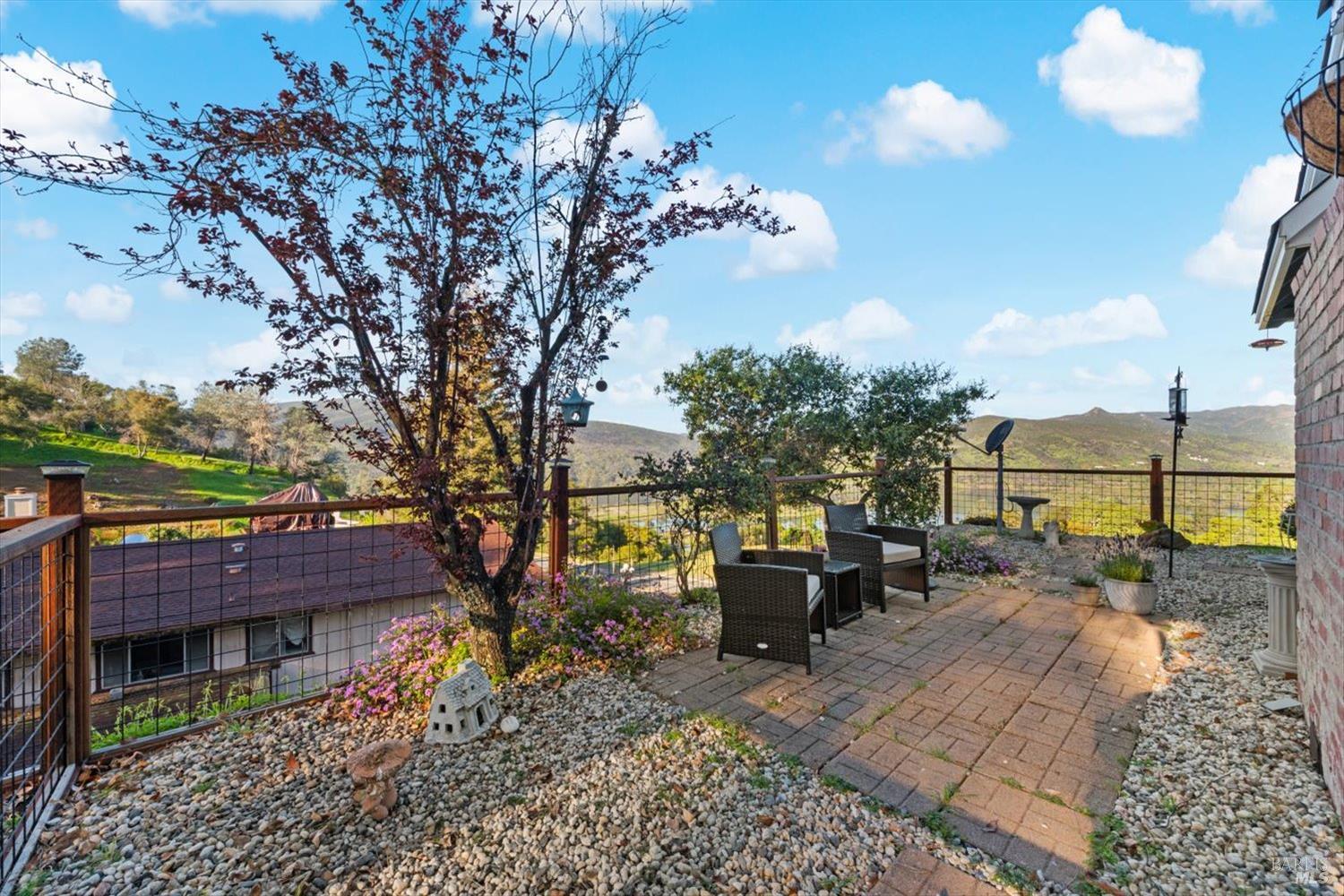 1380 Steele Canyon Road Napa, CA 94558 - Photo 34 of 45 Side patio with views
