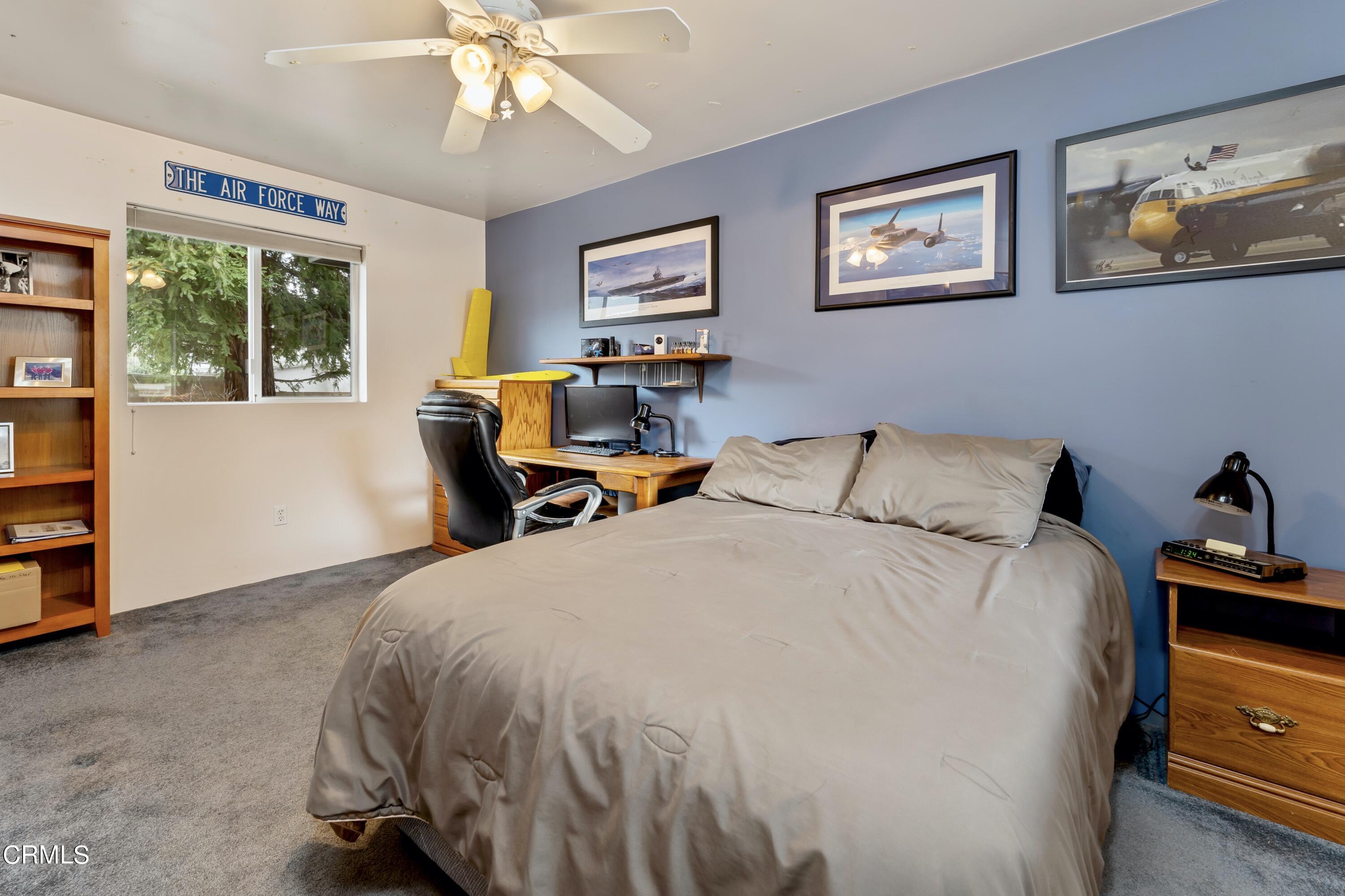 3850 Shadow Grove Road Pasadena, CA 91107 - Photo 36 of 53 a bed room with a bed and a window