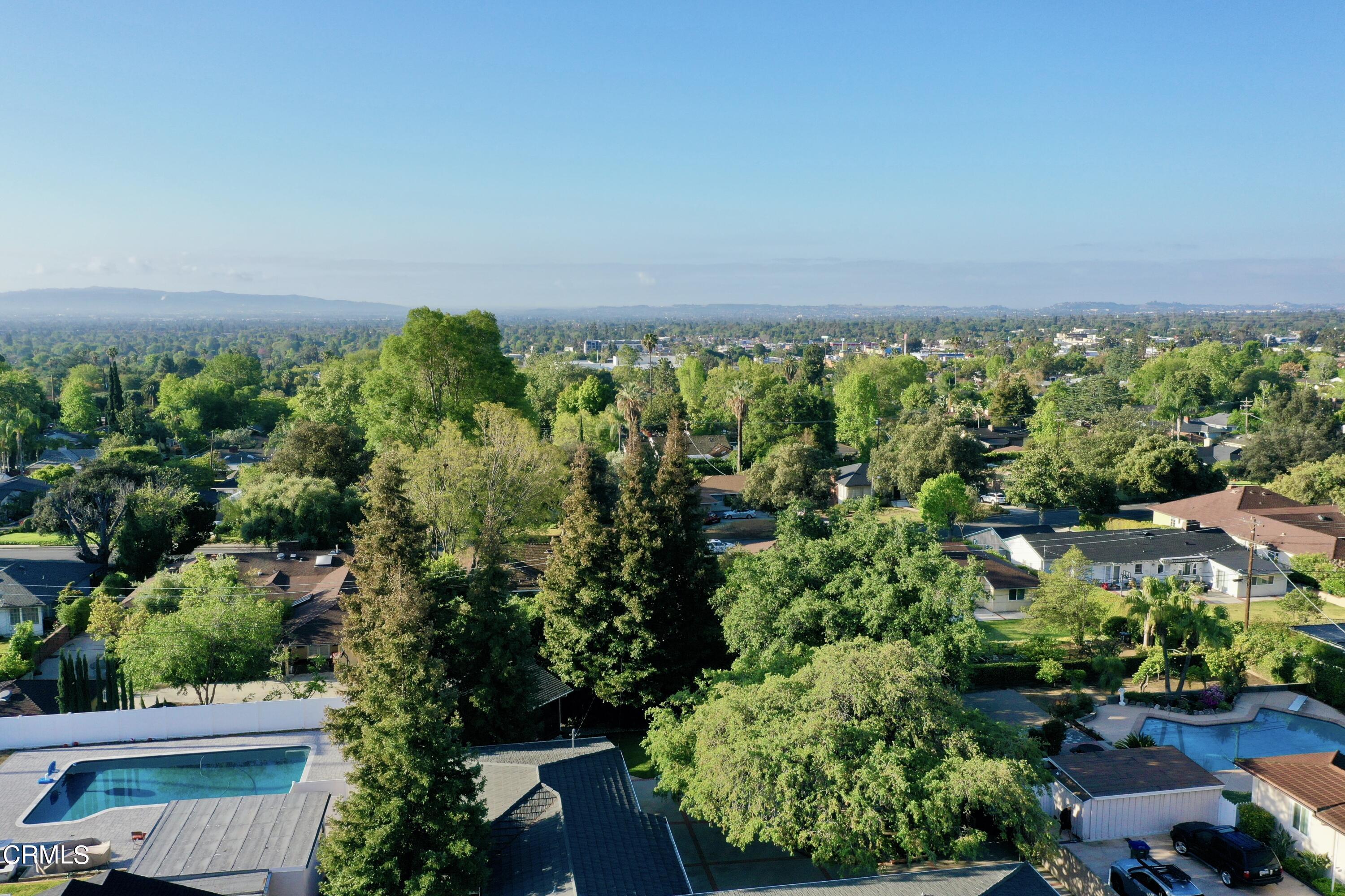 3850 Shadow Grove Road Pasadena, CA 91107 - Photo 53 of 53 an aerial view of a house with a yard
