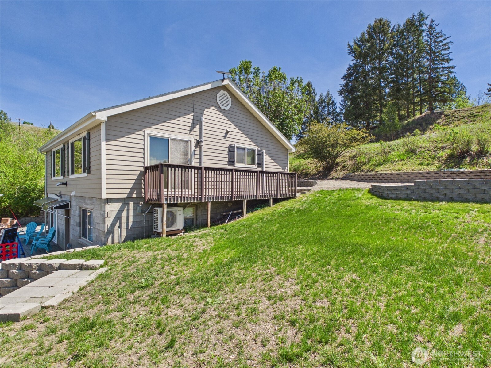 6 Marions Cove Road Republic, WA 99166 - Photo 20 of 33 a view of a house with a yard and pathway