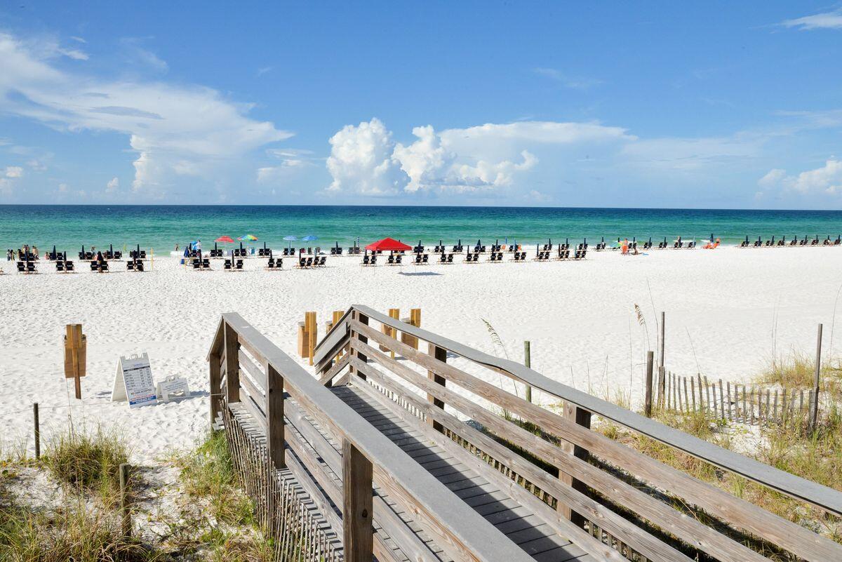 4252 Beachside 2, Unit 252 Miramar Beach, FL 32550 - Photo 25 of 27 a view of a balcony with an outdoor seating