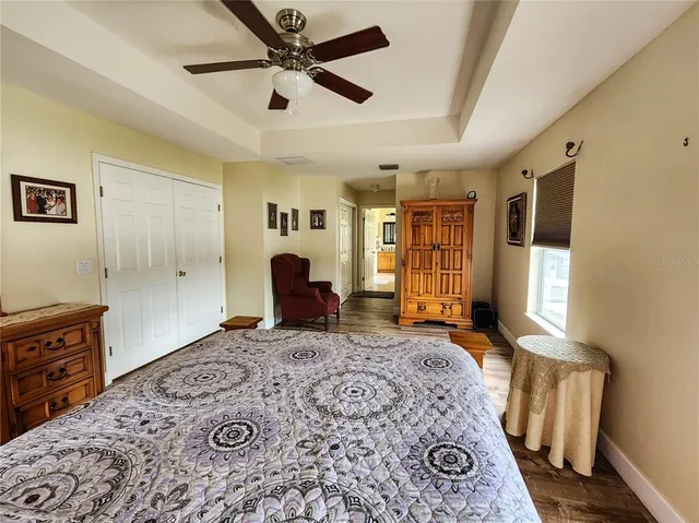 a very nice looking room with a large window