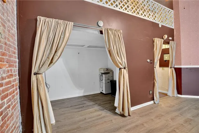 a view of a storage & utility room