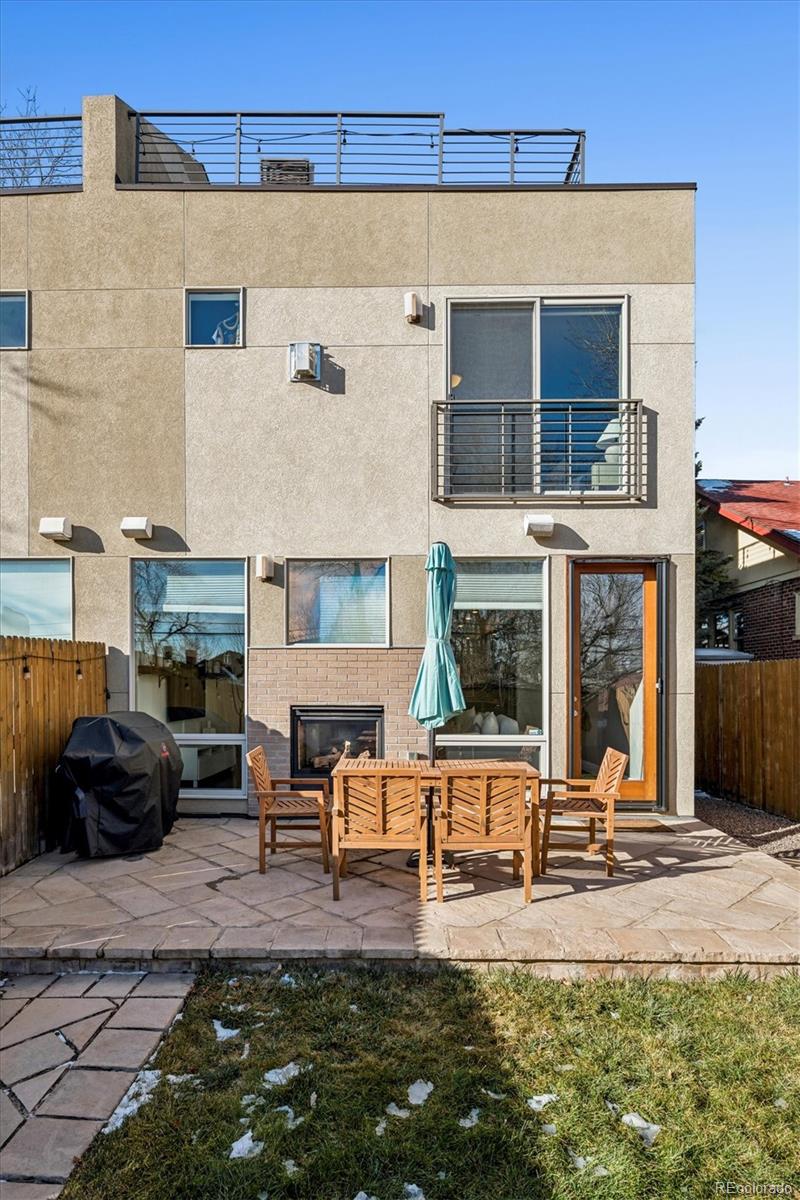 3422 Newton Street Denver, CO 80211 - Photo 29 of 37 a house view with a garden space