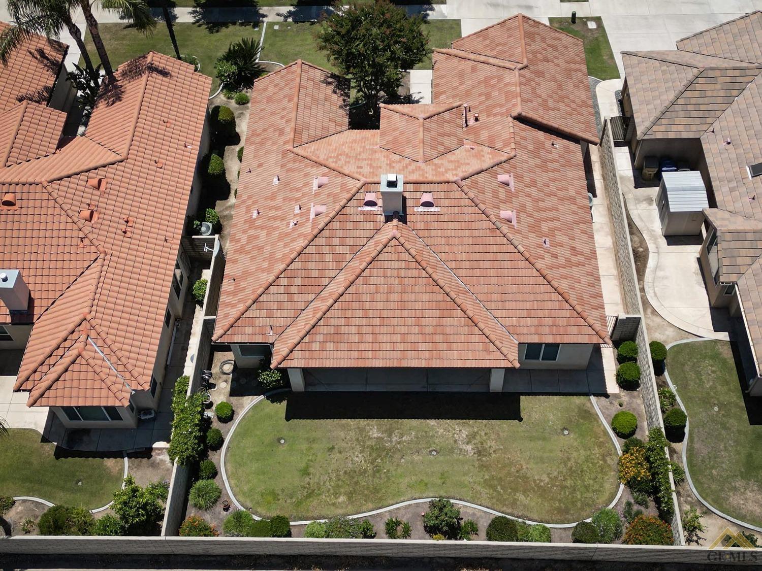 Undisclosed Address Bakersfield, CA 93311 - Photo 32 of 34 an aerial view of a house