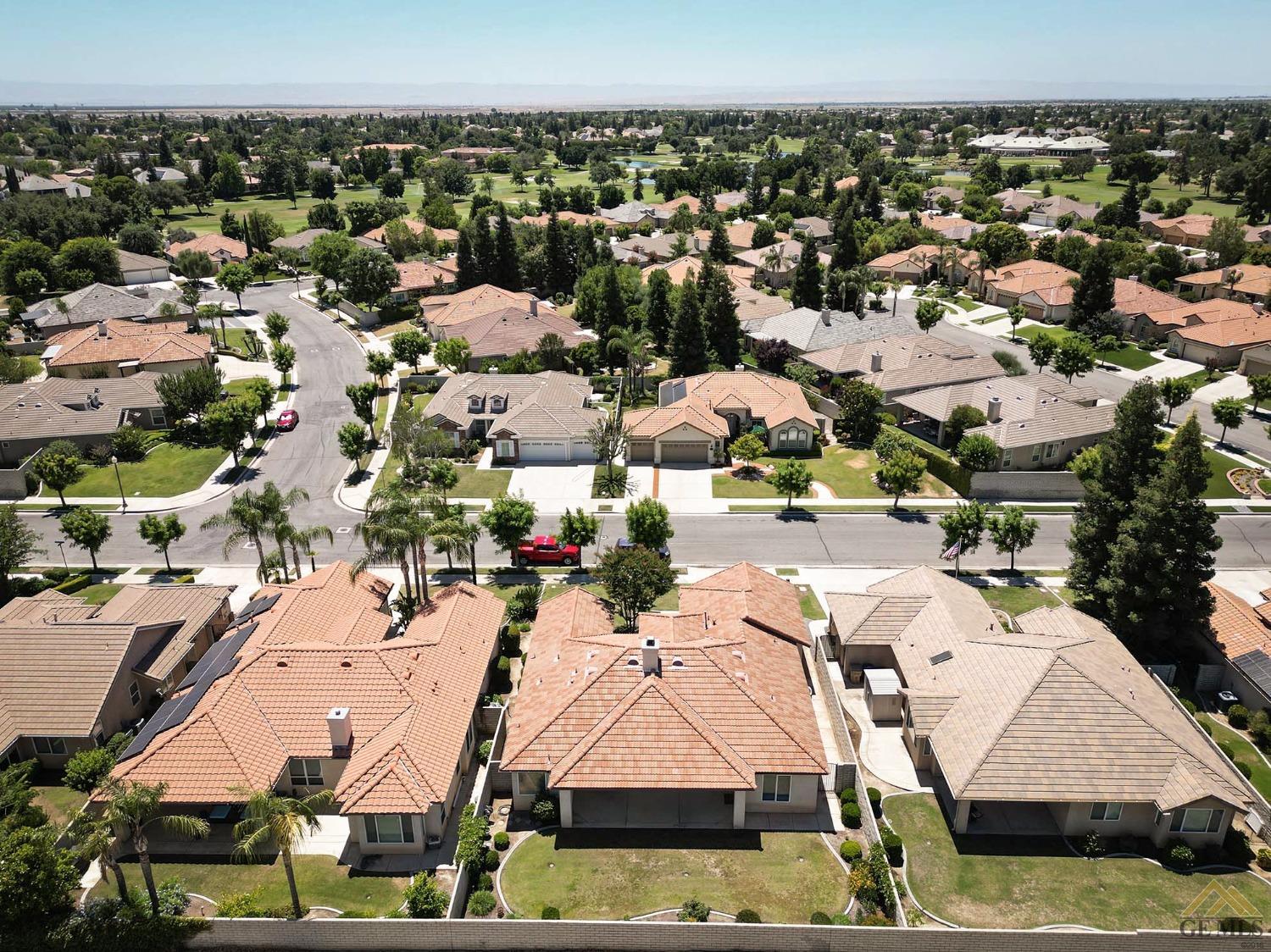 Undisclosed Address Bakersfield, CA 93311 - Photo 33 of 34 an aerial view of residential houses with outdoor space
