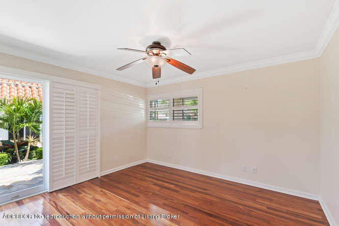 1371 Lands End Road Lantana, FL 33462 - Photo 8 of 39 a view of room with hardwood floor and ceiling fan