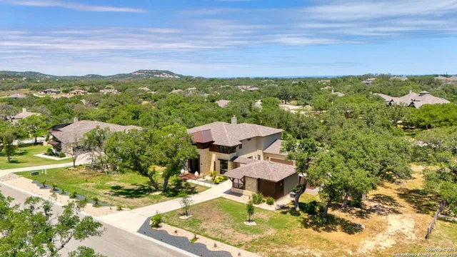 a view of a city with an ocean beach