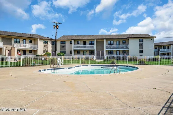 a view of a lot of an empty space