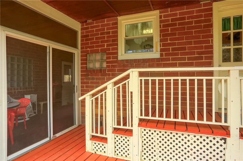 212 Tulagi Way New Castle, PA 16105 - Photo 23 of 30 a view of a balcony with wooden floor