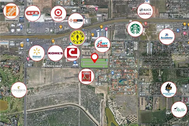 a view of a street sign