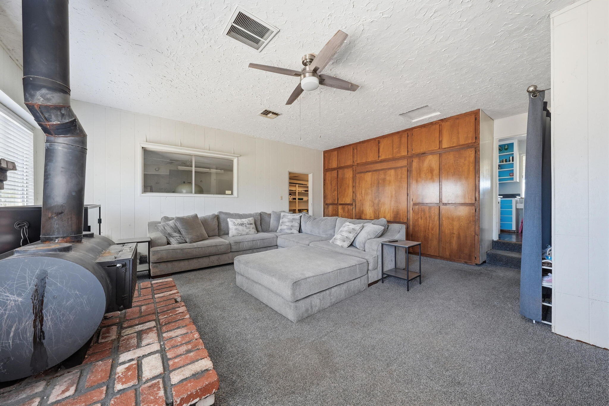 22189 Old Alturas Road Redding, CA 96003 - Photo 6 of 70 a living room with furniture and a large window