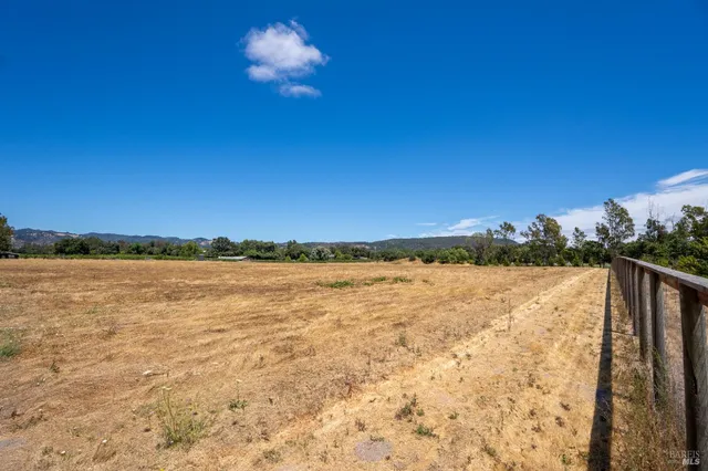 a view of lake and mountain