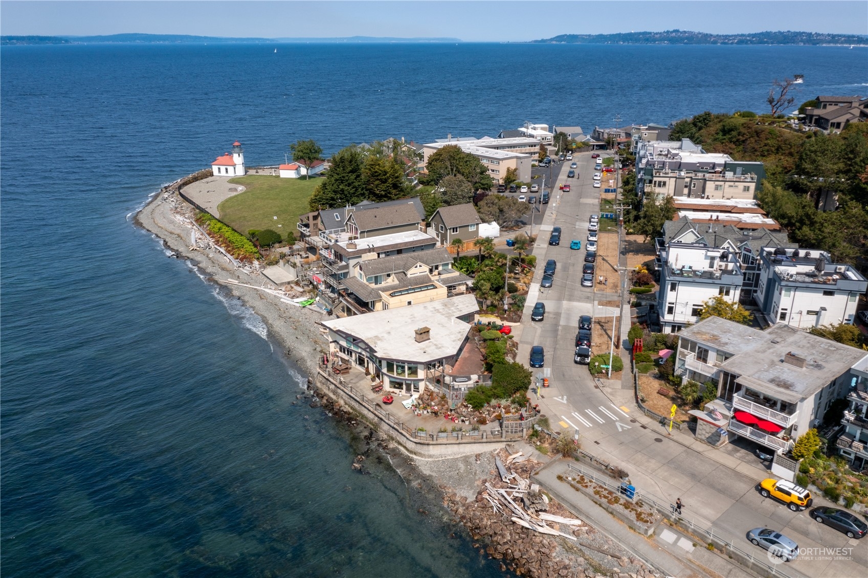 3226 Alki Avenue Southwest Seattle, WA 98116 - Photo 28 of 39 an aerial view of multiple house